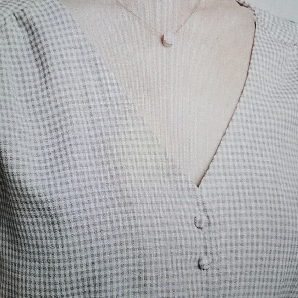 Gingham  Button down Dress - Picture 3 of 8